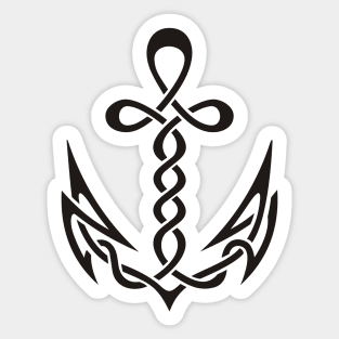 Celtic Anchor Sticker